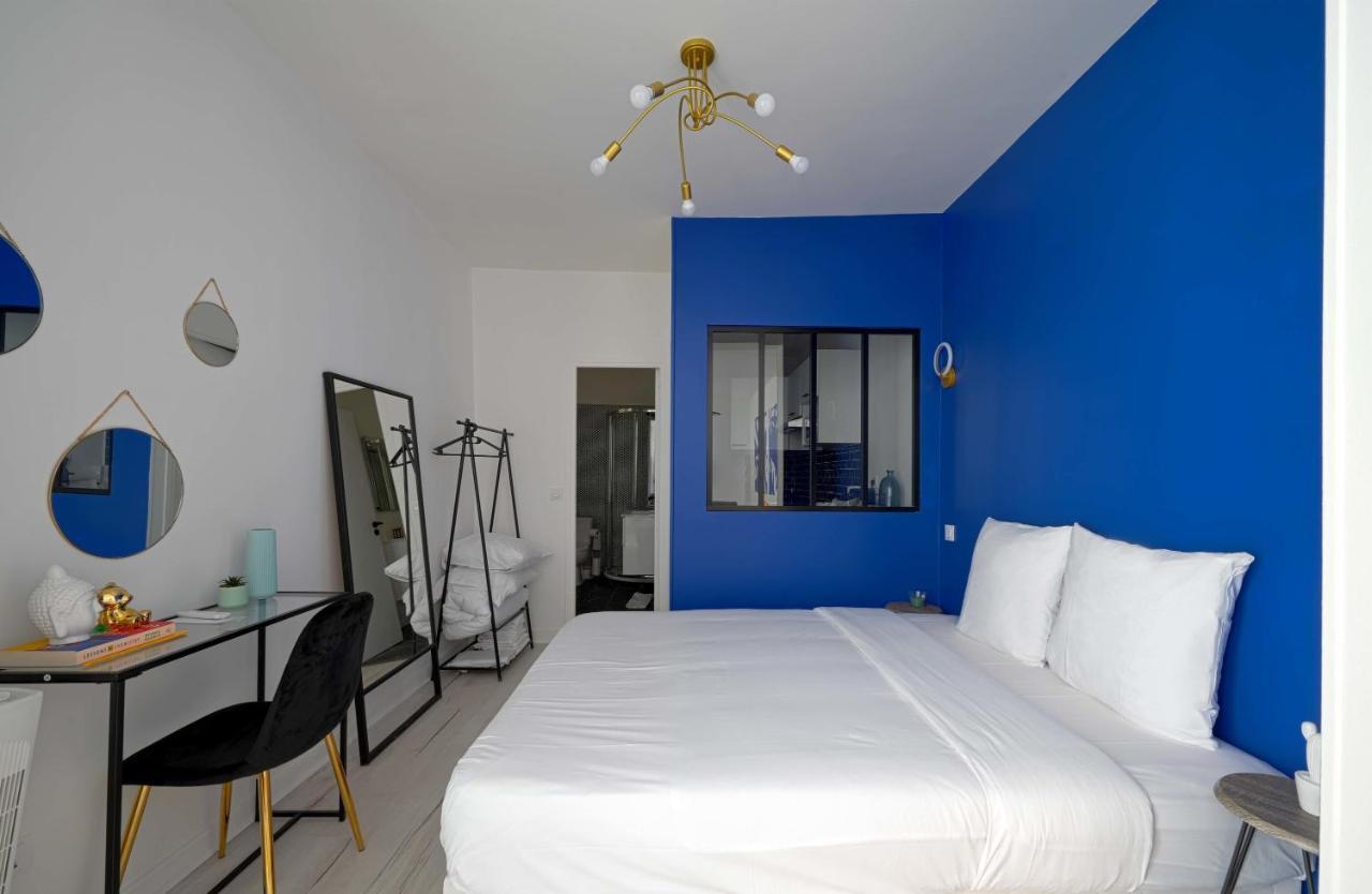 Modern Large Studio Apartment For 3 Paris Extérieur photo