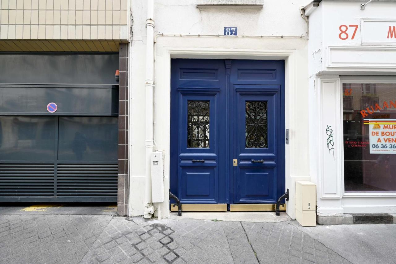 Modern Large Studio Apartment For 3 Paris Extérieur photo